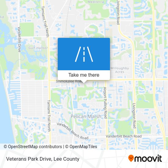 Mapa de Veterans Park Drive