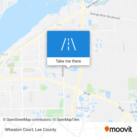 Mapa de Wheaton Court