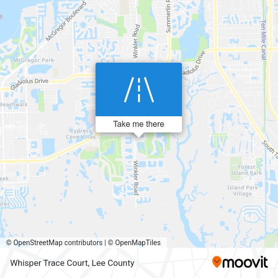 Whisper Trace Court map