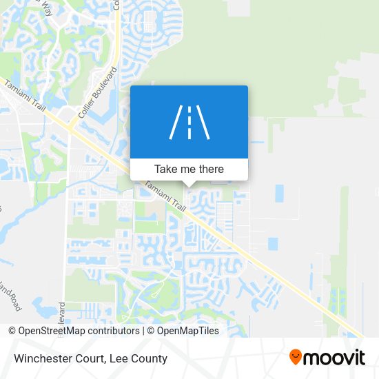 Winchester Court map