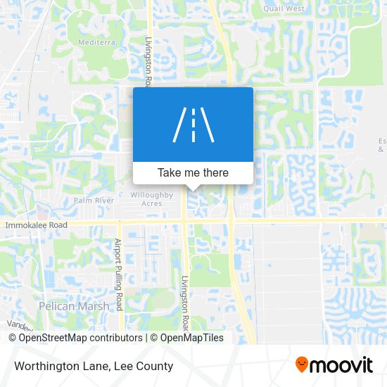 Mapa de Worthington Lane