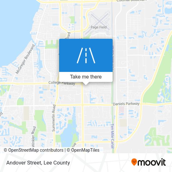 Mapa de Andover Street