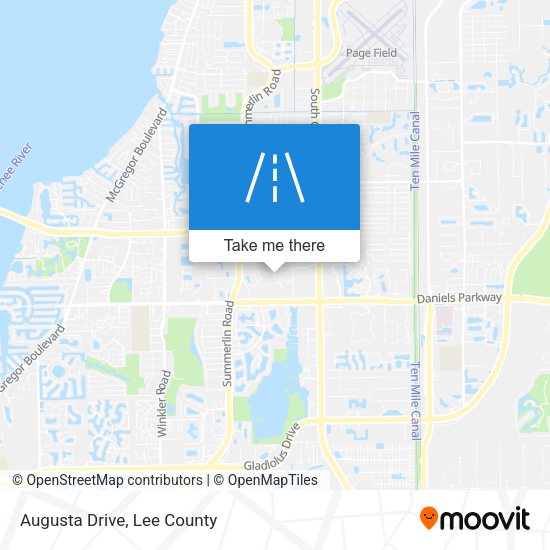 Mapa de Augusta Drive
