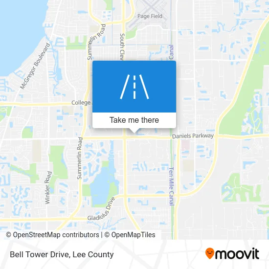 Bell Tower Drive map