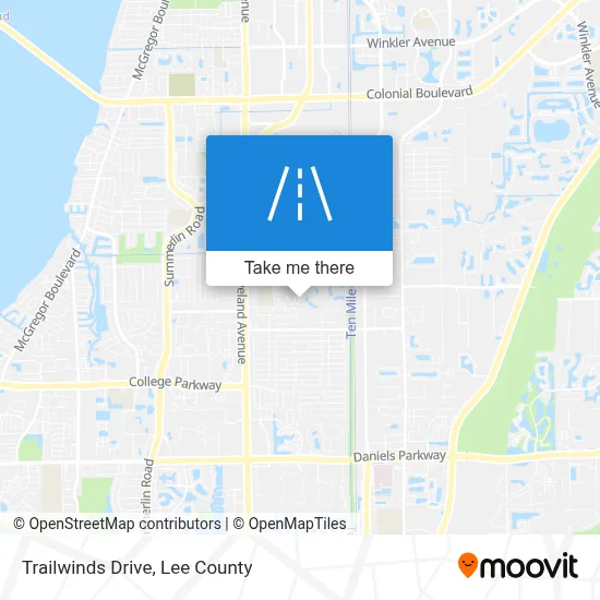 Trailwinds Drive map
