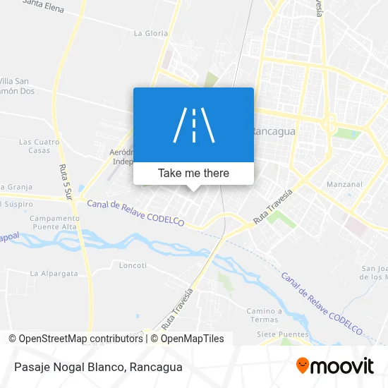 Pasaje Nogal Blanco map