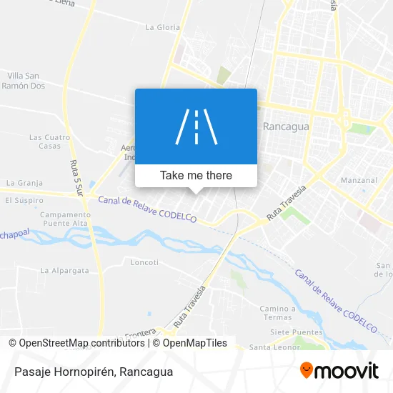 Pasaje Hornopirén map