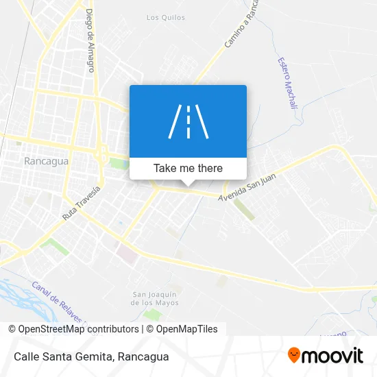 Calle Santa Gemita map