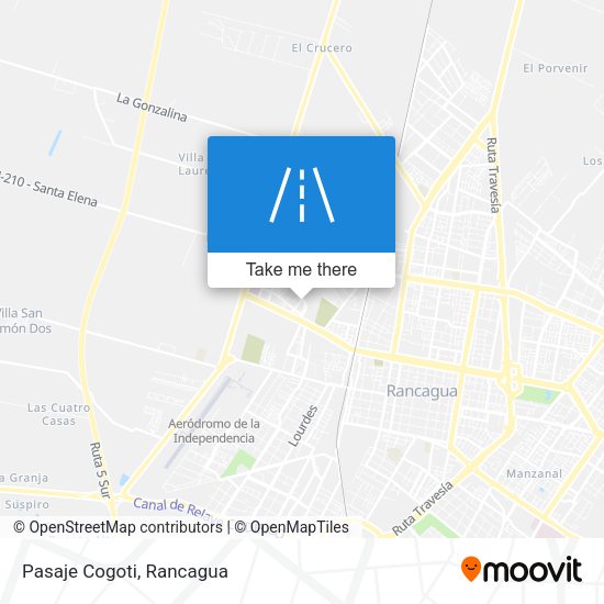 Mapa de Pasaje Cogoti
