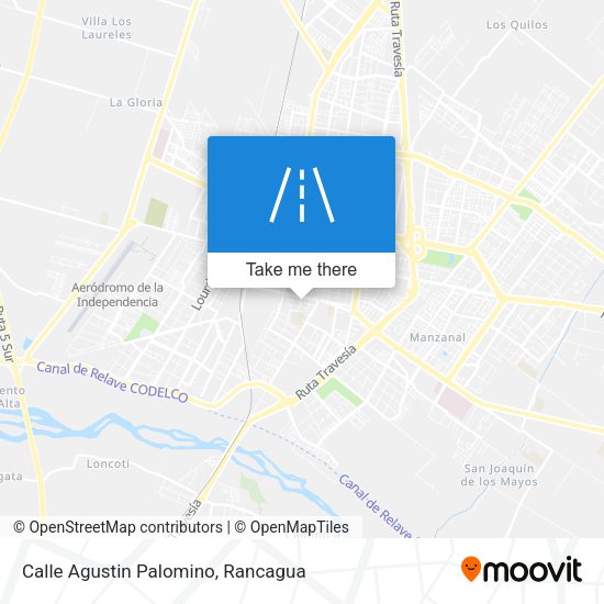 Mapa de Calle Agustin Palomino