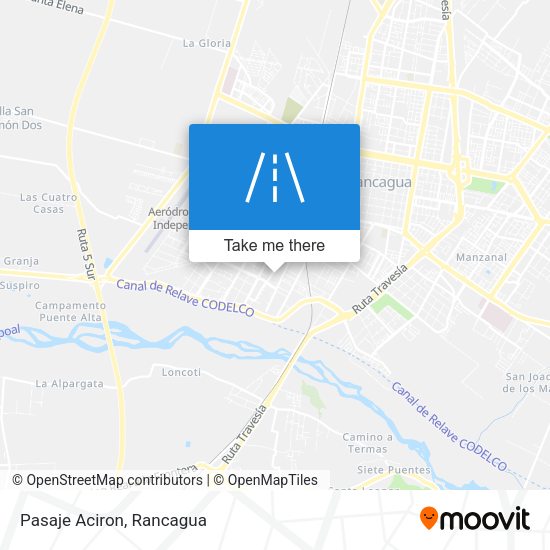 Mapa de Pasaje Aciron
