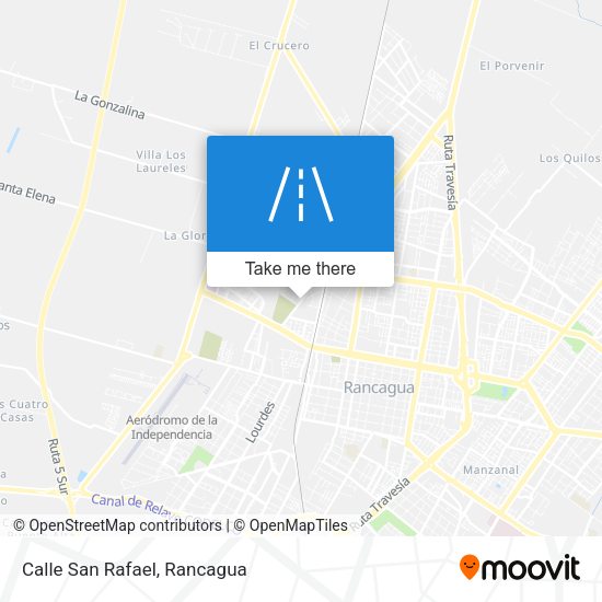 Calle San Rafael map