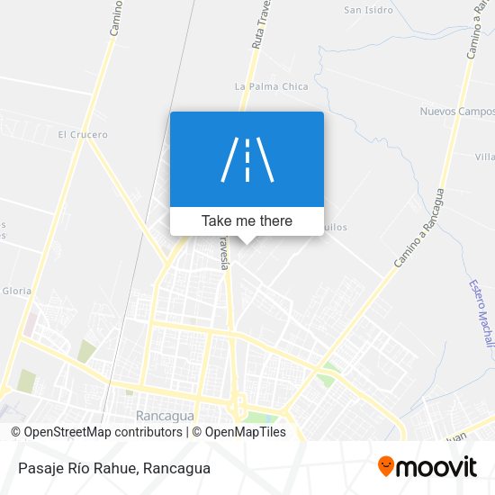 Pasaje Río Rahue map