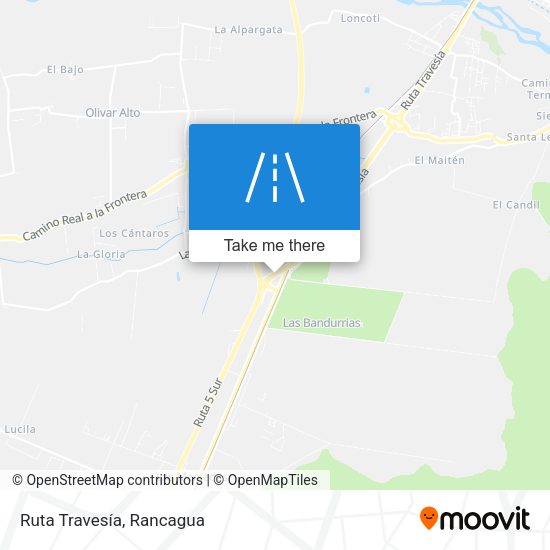 Mapa de Ruta Travesía