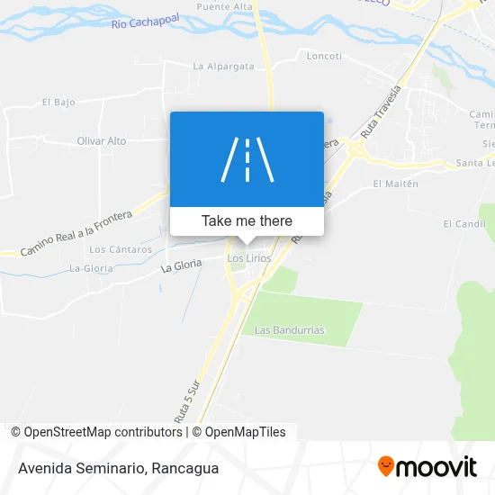 Avenida Seminario map