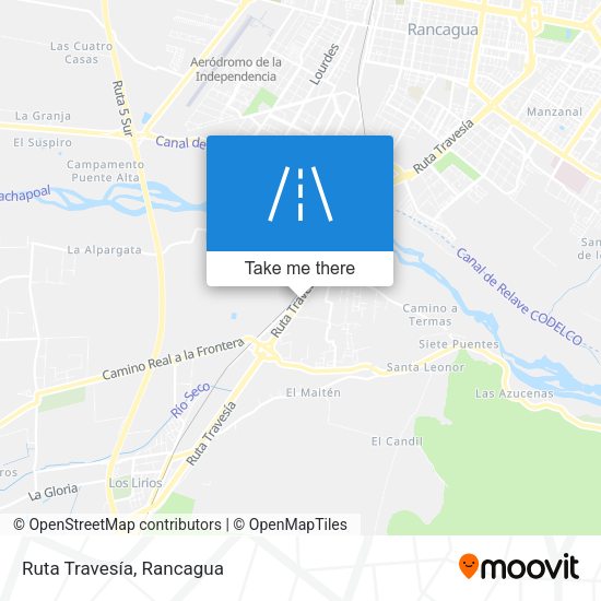 Mapa de Ruta Travesía
