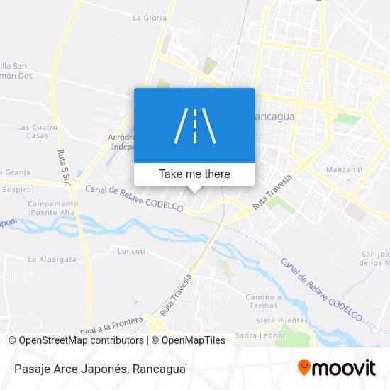 Pasaje Arce Japonés map