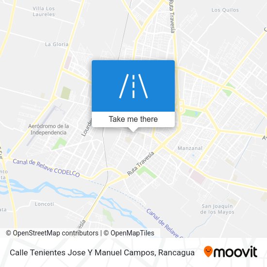 Calle Tenientes Jose Y Manuel Campos map