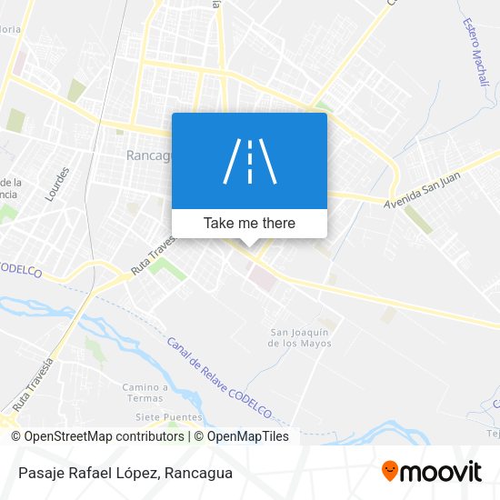 Pasaje Rafael López map