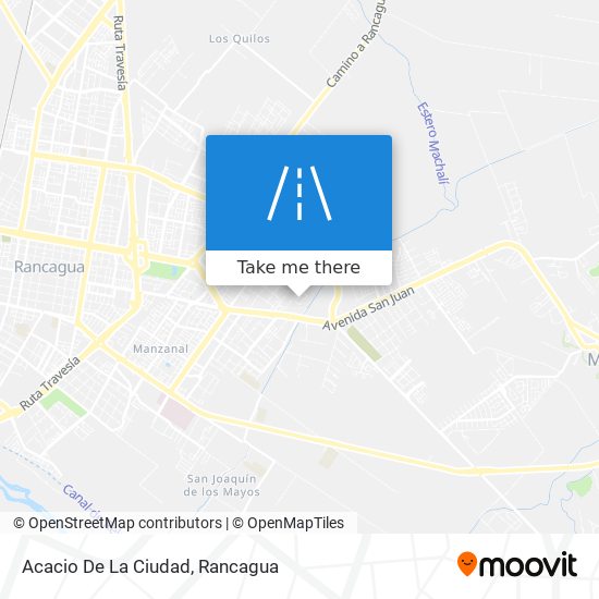 Acacio De La Ciudad map