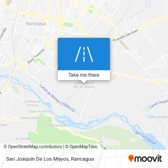 Mapa de San Joaquín De Los Mayos
