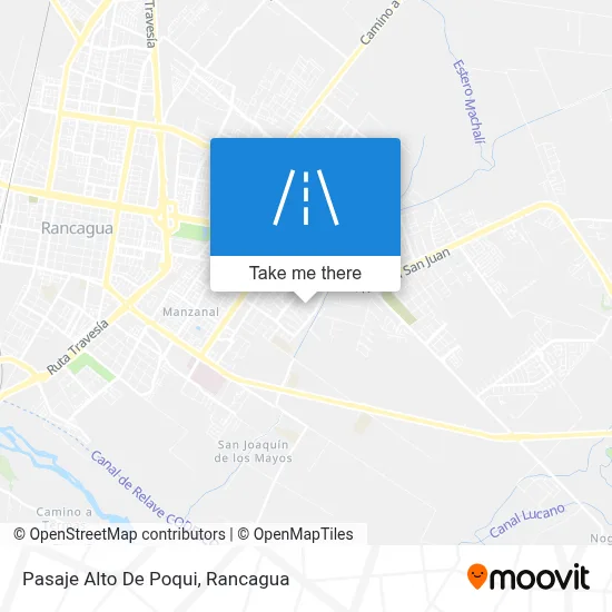Pasaje Alto De Poqui map
