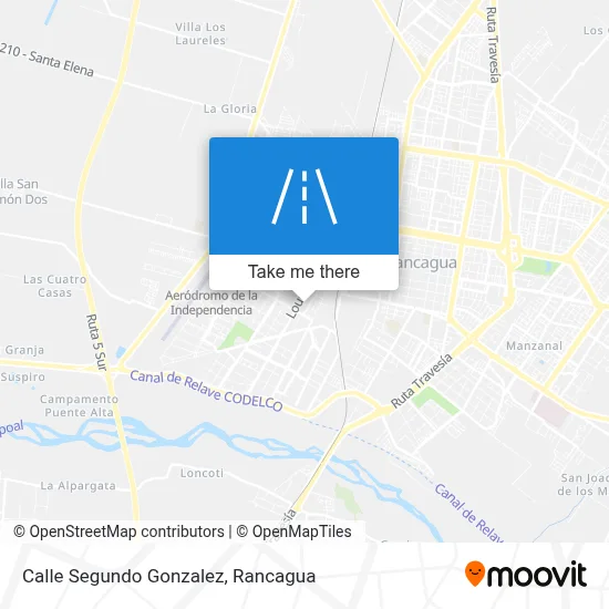 Calle Segundo Gonzalez map