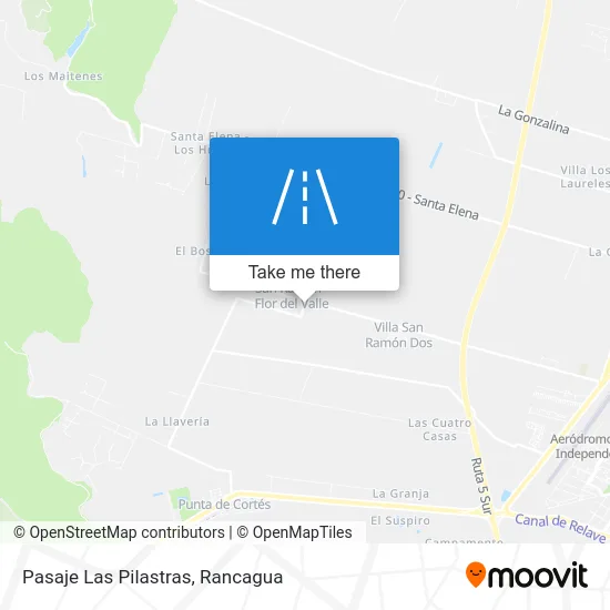 Pasaje Las Pilastras map