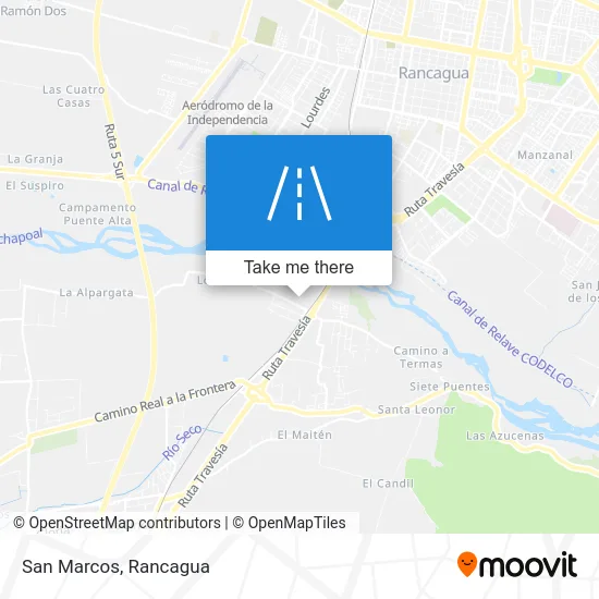 San Marcos map