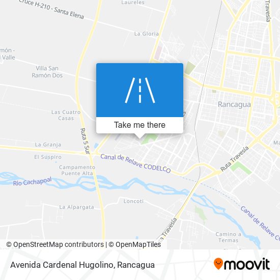 Avenida Cardenal Hugolino map