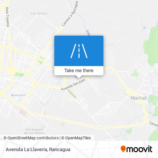 Mapa de Avenida La Llavería