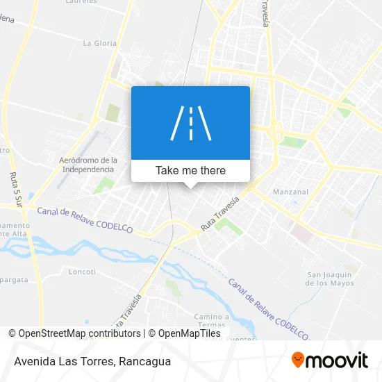 Avenida Las Torres map