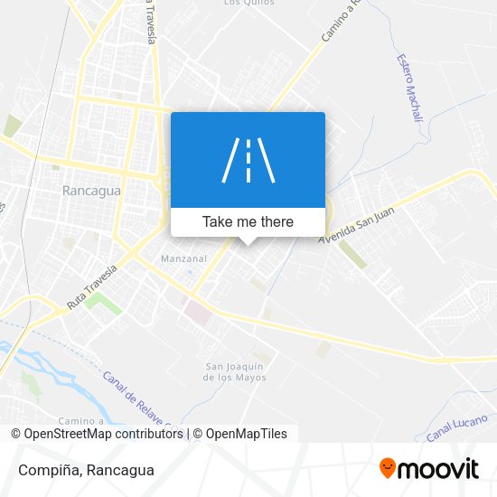 Mapa de Compiña