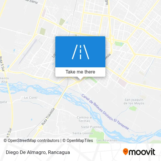 Diego De Almagro map