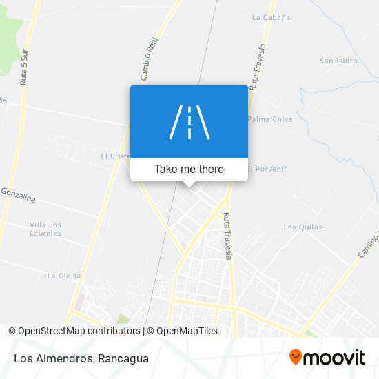 Los Almendros map