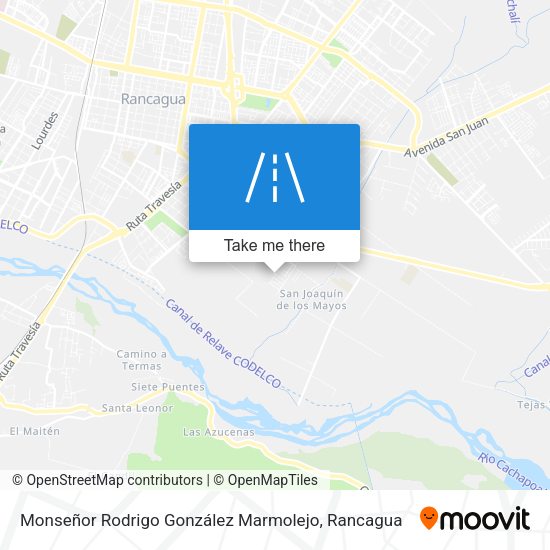 Monseñor Rodrigo González Marmolejo map
