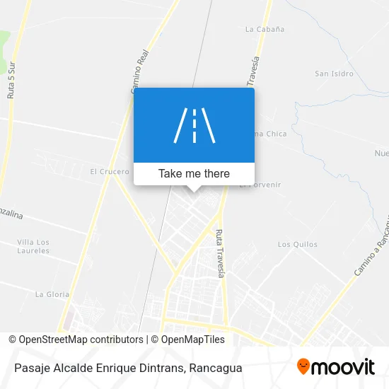 Pasaje Alcalde Enrique Dintrans map