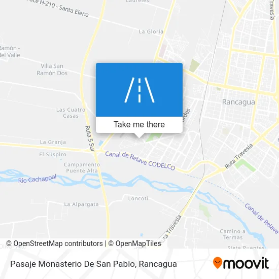 Pasaje Monasterio De San Pablo map