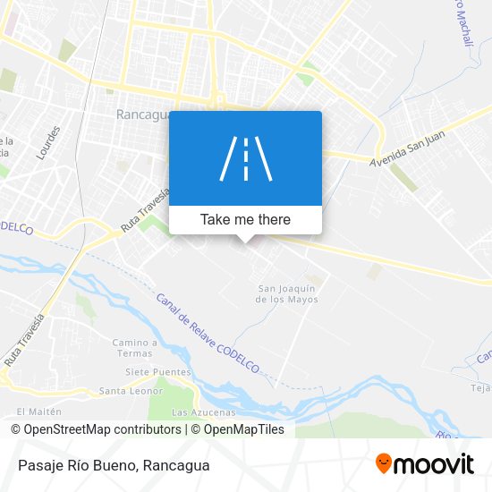 Pasaje Río Bueno map