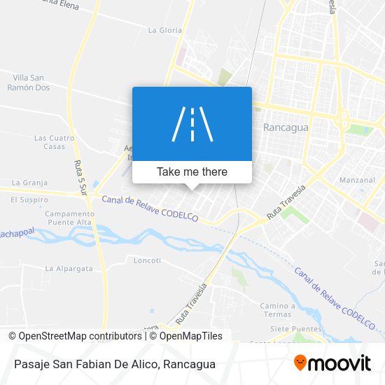 Mapa de Pasaje San Fabian De Alico
