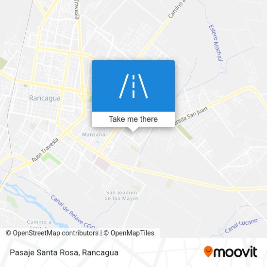 Pasaje Santa Rosa map