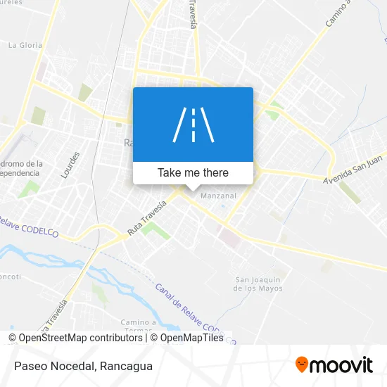 Paseo Nocedal map