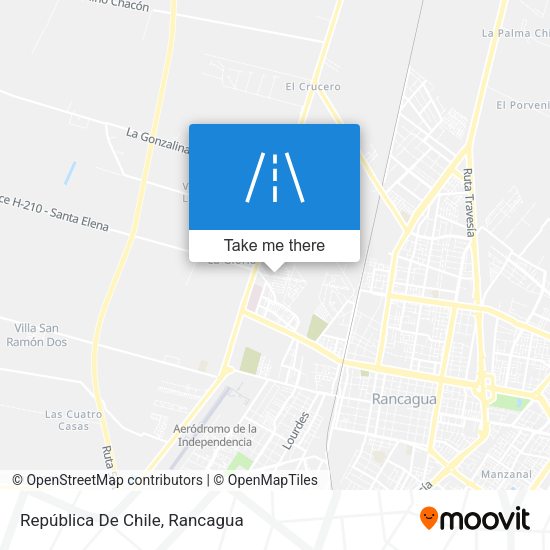 Mapa de República De Chile