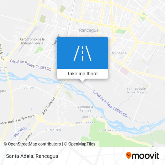 Mapa de Santa Adela