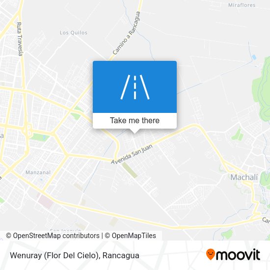 Wenuray (Flor Del Cielo) map