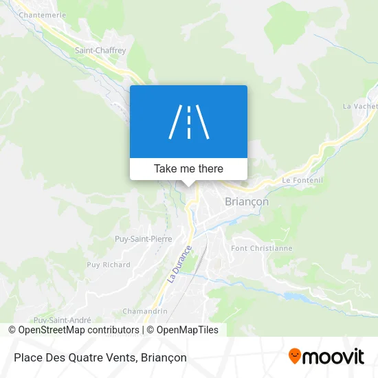 Place Des Quatre Vents map