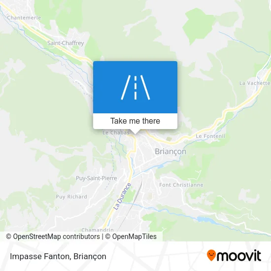 Impasse Fanton map