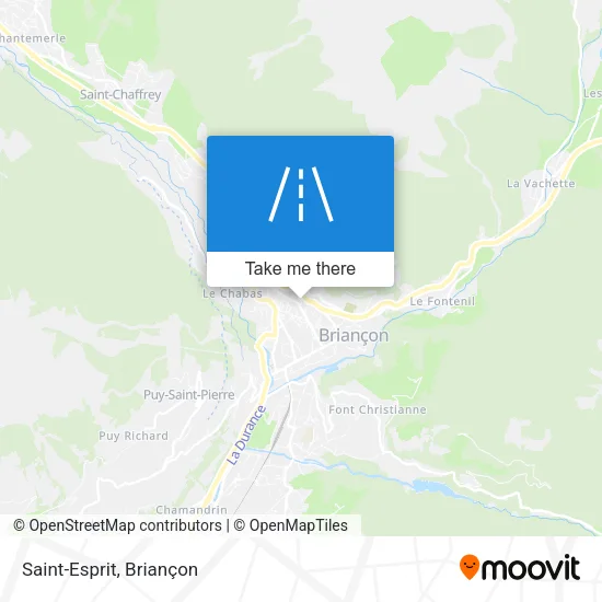 Saint-Esprit map
