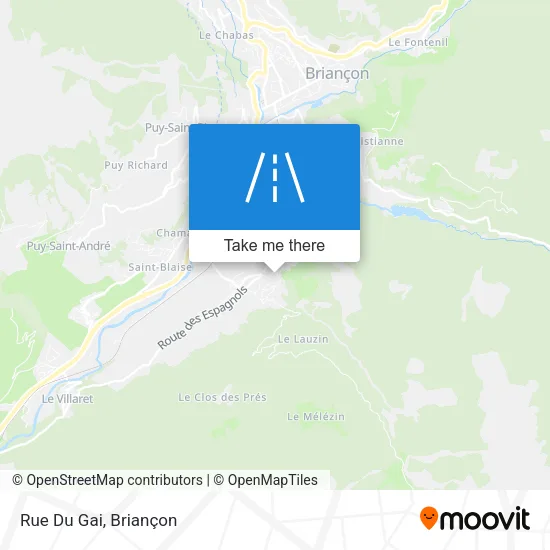 Rue Du Gai map