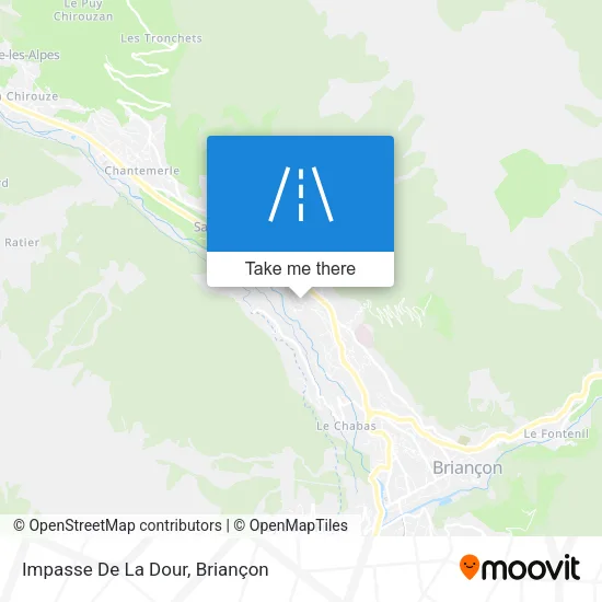 Impasse De La Dour map